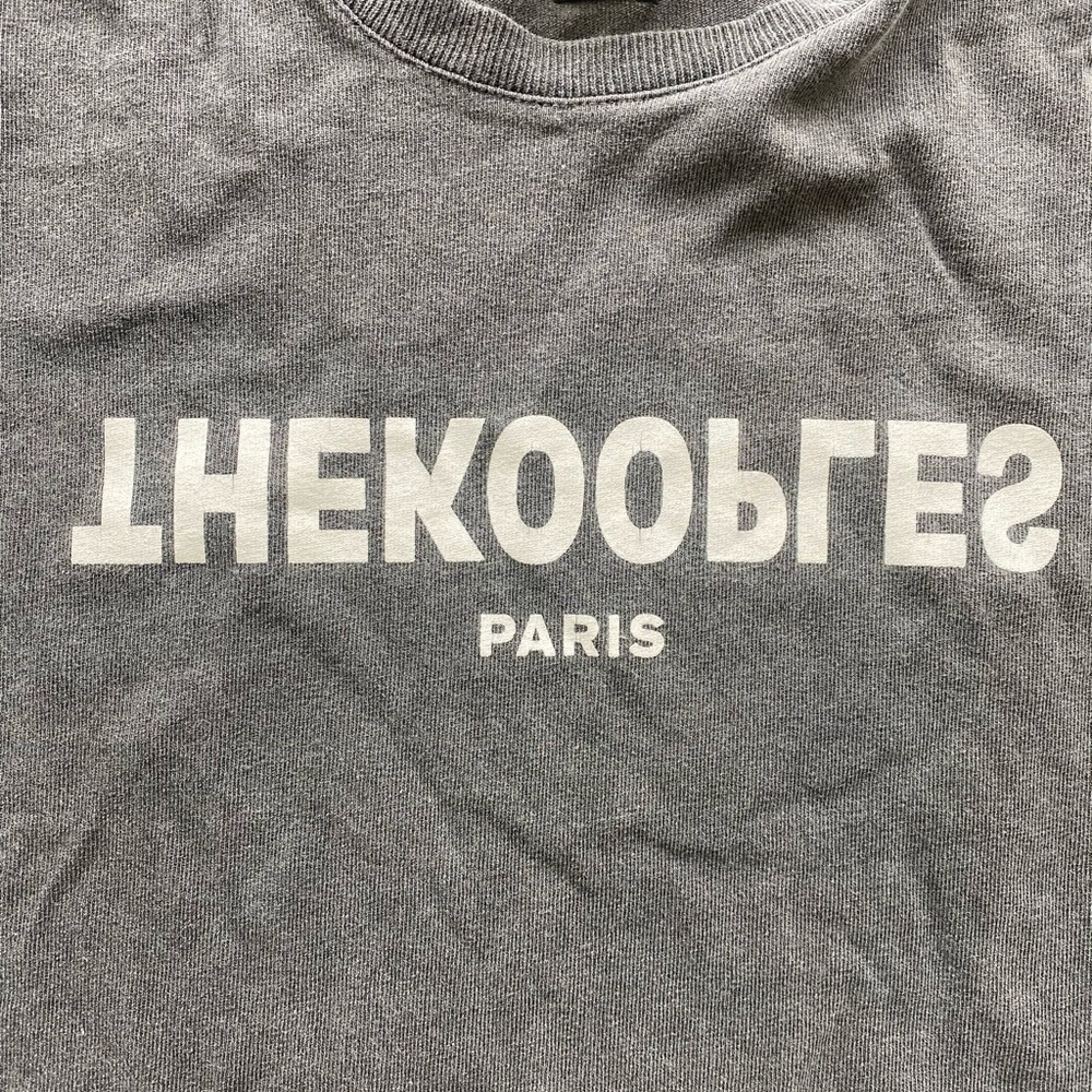 The Kooples Relaxed Gray Tee